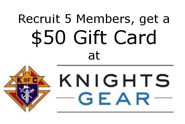 Share Your Knights of Columbus Pride & Win a $50 Gift Card