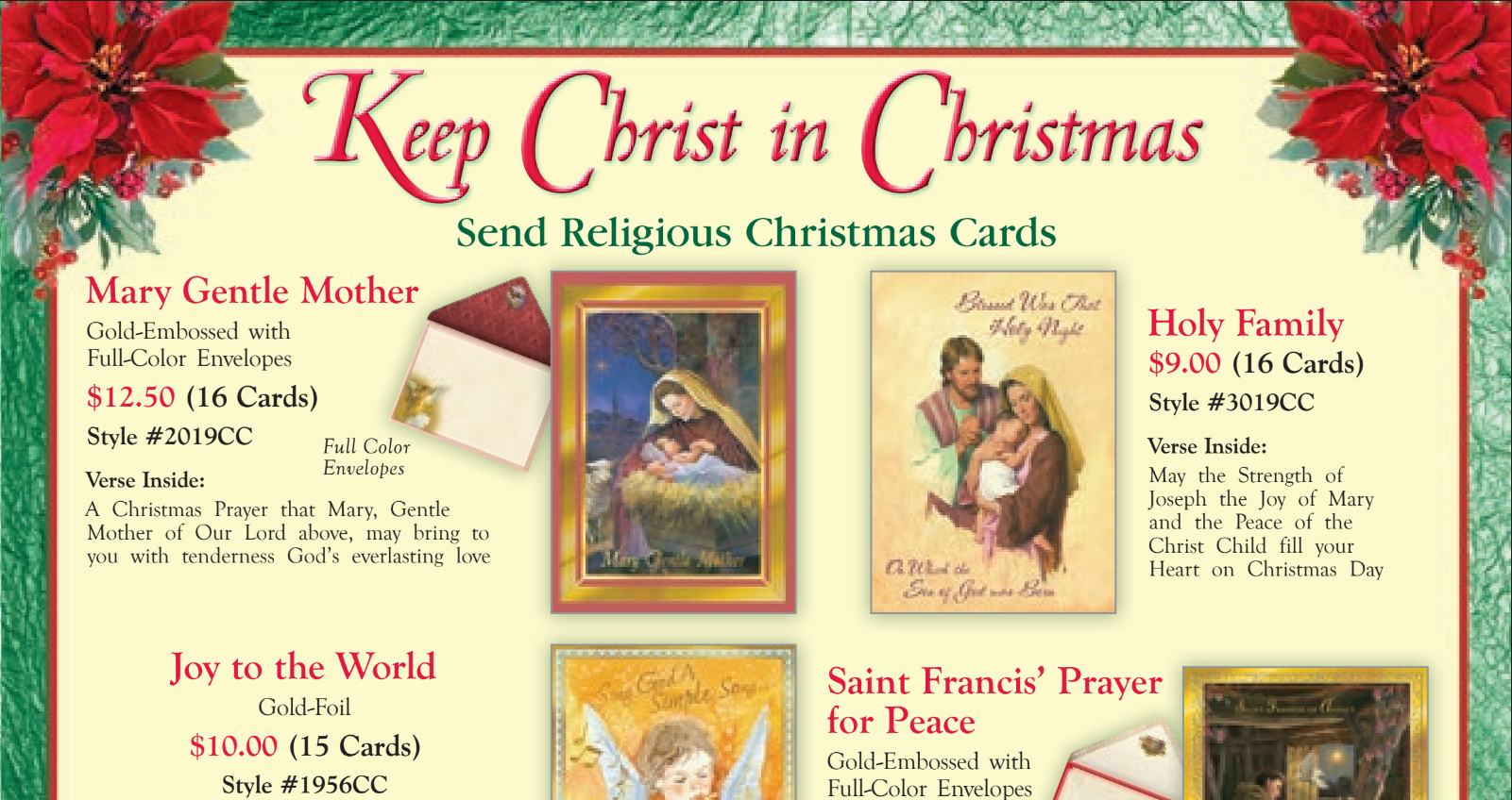 Keep Christ in Christmas